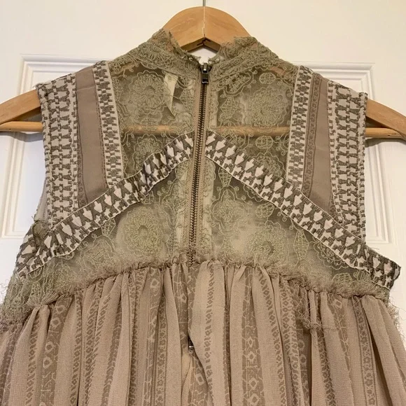 Free People Sleeveless Mock-Neck Dress - Picture 5 of 7